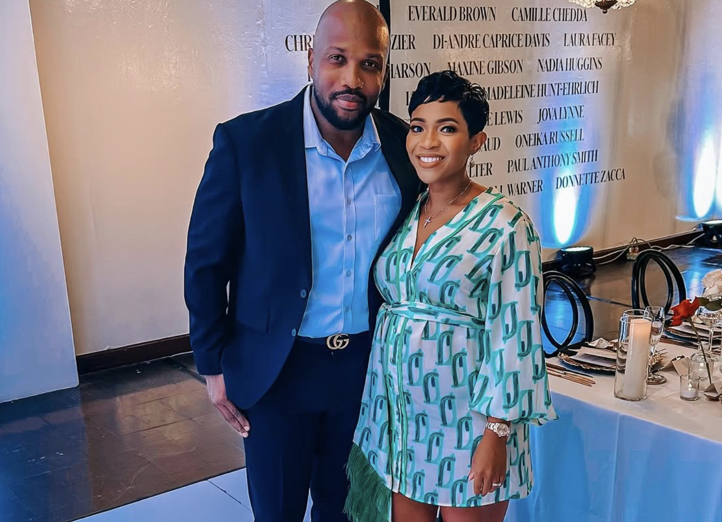 Agent Sasco & Nicole McLaren-Campbell